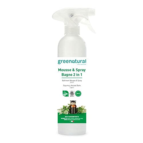 Greenatural 2in1 umweltfreundlicher Bademousse Mint und TeaTree - Spray 500ml