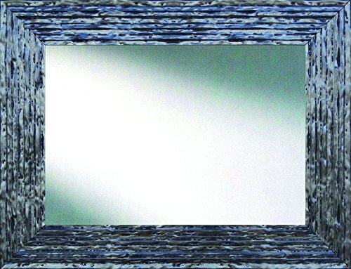 Leinwände Levante DA2002 12 – Spiegel Dekoration Ankleidezimmer/Kopfteil/Sideboard, 166 x 66 cm, Schwarz/Silber