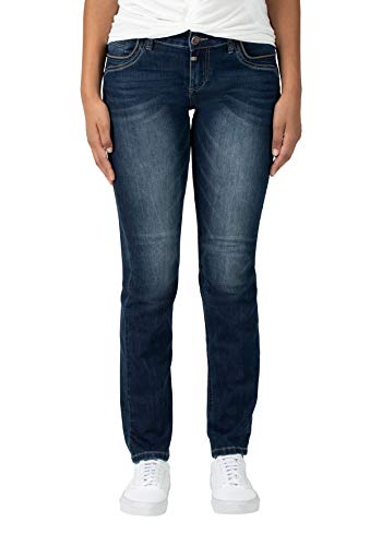 Timezone Damen Slim Tahilatz Jeans, Blau (Blue royal wash 3065), W28/L30 (Herstellergröße:28/30)