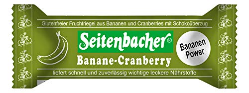 Seitenbacher Banane Cranberry Riegel I glutenfrei I Ballaststoffe I 12er Pack (12x50g)