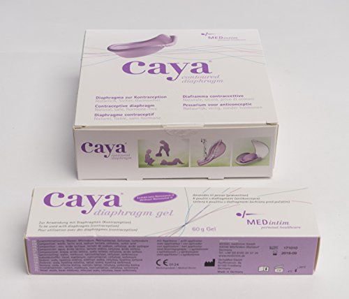 Caya Diaphragma Set - inklusive 1x Caya Diaphragma Gel 60ml, Sparpack!