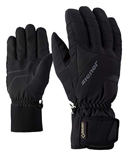 Ziener Erwachsene GUFFERT GTX Glove Alpine Ski-Handschuhe/Wintersport | Wasserdicht, Atmungsaktiv, Black, 9,5