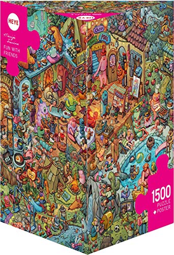 Heye Puzzle 1500 Teile – Fun with Friends5