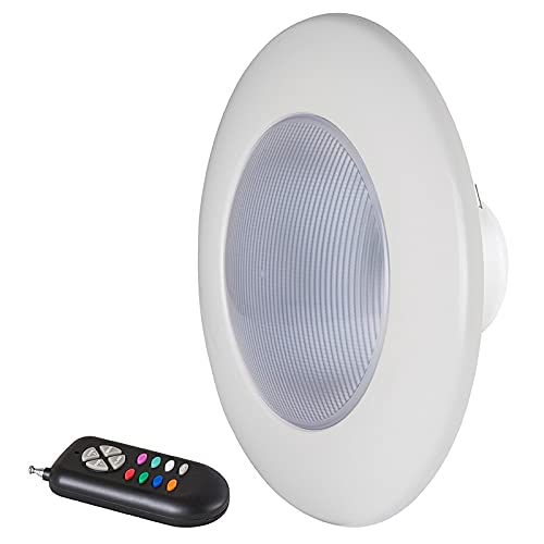Fluidra Astralpool 71742 LED-Projektor PAR56, 15 W, mit Fernbedienung, Weiß
