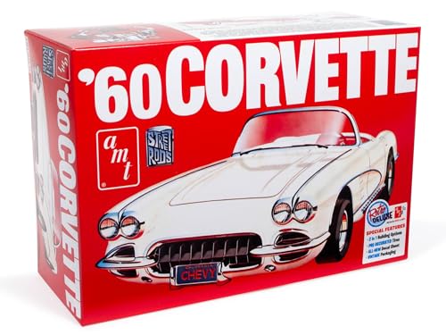 AMT 1960 Chevrolet Corvette Modellbausatz im Maßstab 1:25