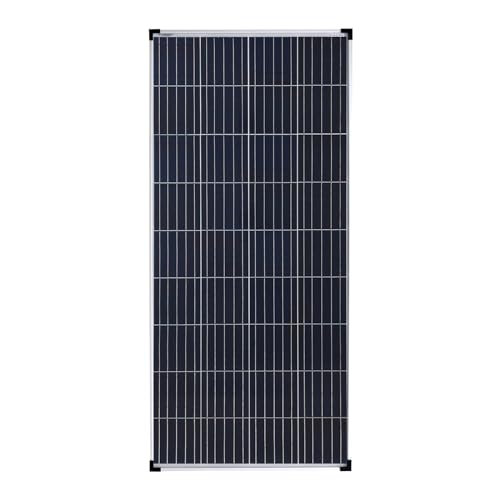 Enjoysolar Poly 160 W 12V Polykristallines Solarpanel Solarmodul Photovoltaikmodul ideal für Wohnmobil, Gartenhäuse, Boot