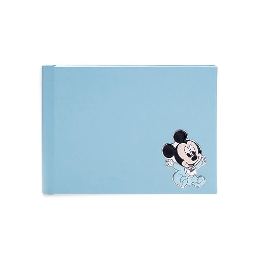 VALENTI & CO. Disney Baby – Mickey – Fotoalbum für Kinder, Geschenkidee für Taufe, Geburt oder Geburtstag