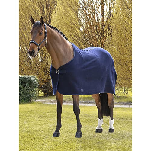 Equiline Wolldecke Wool blau 135 cm