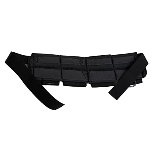 F Fityle Tauchen Bleigürtel Taschen Tauchgürtel Bleigurt, Gewicht Gürtel Tasche Schnellverschluss - 5 Taschen
