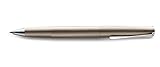 LAMY studio Tintenroller 368 - Rollpen in hochwertigem Palladium-Finish mit propellerförmigem Clip – Tintenroller-Mine M 63 schwarz – Strichbreite M, 1 Stück (1er Pack)