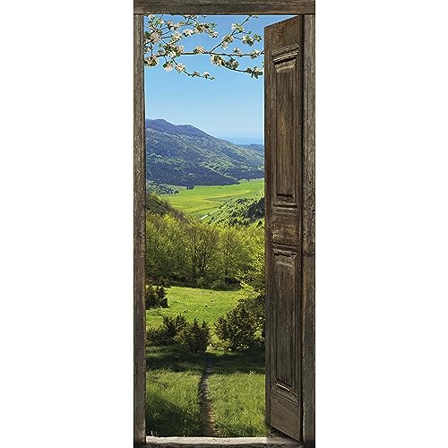 PLAGE 141028 Aufkleber für Türen-Die Alpen, 204 x 83 cm