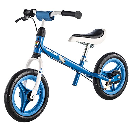 Kettler Laufrad Speedy Waldi 2.0 – das ideale Lauflernrad – Kinderlaufrad mit Reifengröße: 12,5 Zoll – stabiles & sicheres Laufrad ab 3 Jahren – blau & weiß