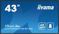 Iiyama DS LH4360UHS 108cm VA 24/7 42.5/3840x2160/3xHDMI/2xUSB/RJ45 - Flachbildschirm (TFT/LCD) - 108 cm - RJ-45 [Energieklasse G] (LH4360UHS-B1AG)