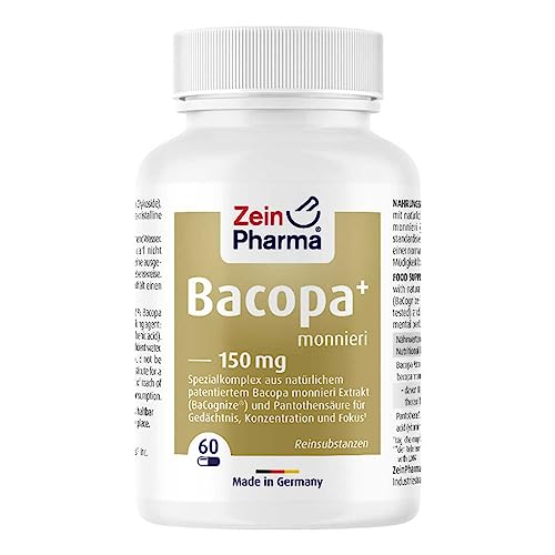 Bacopa Monnieri Brahmi 150 mg Kapseln 60 stk