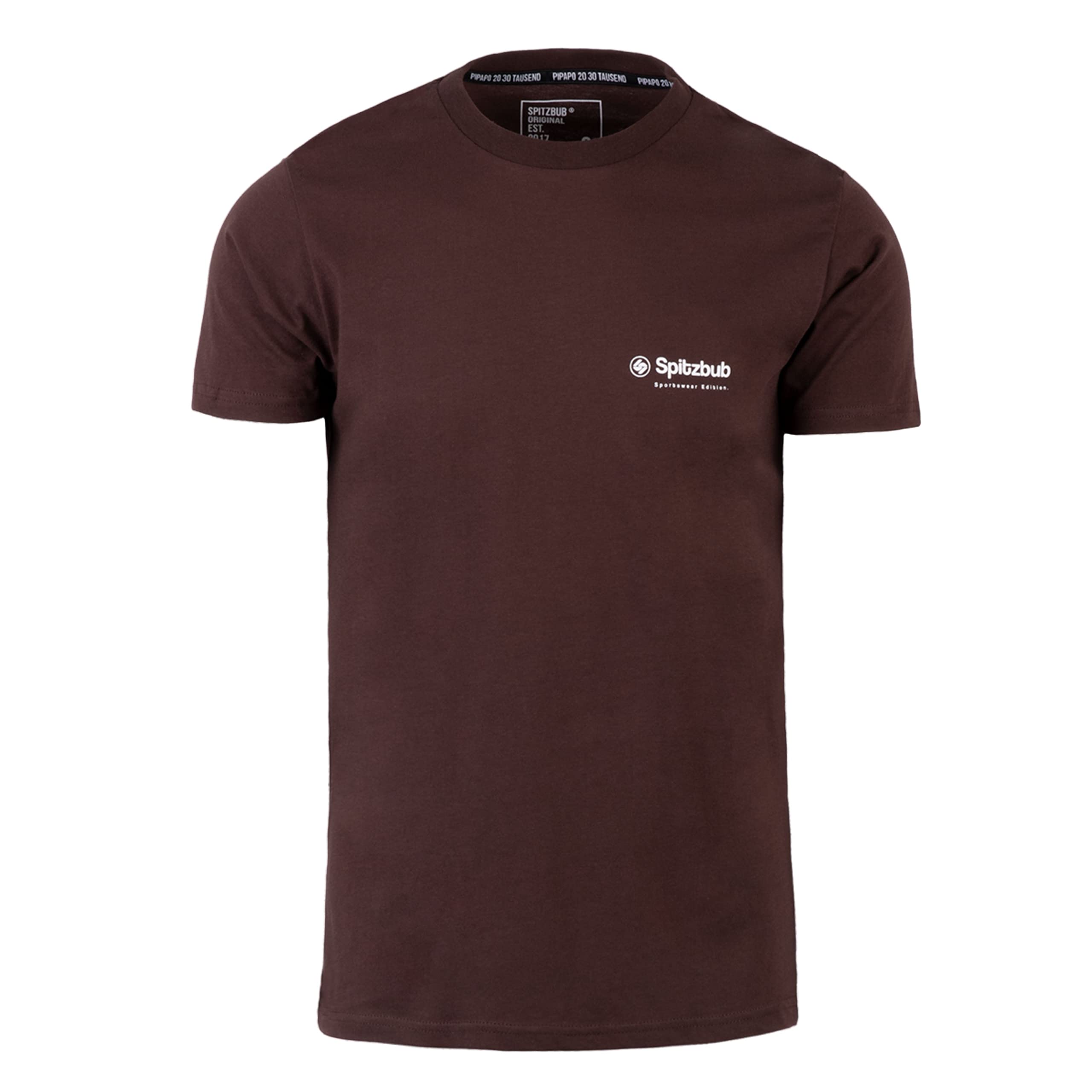 Spitzbub Herren T-Shirt in Braun (as3, Alpha, m, Regular, Regular)