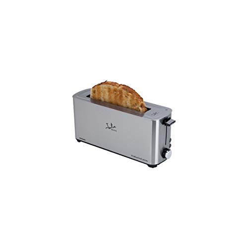 Jata TT1043 Breitschlitz-Toaster aus Edelstahl, grau