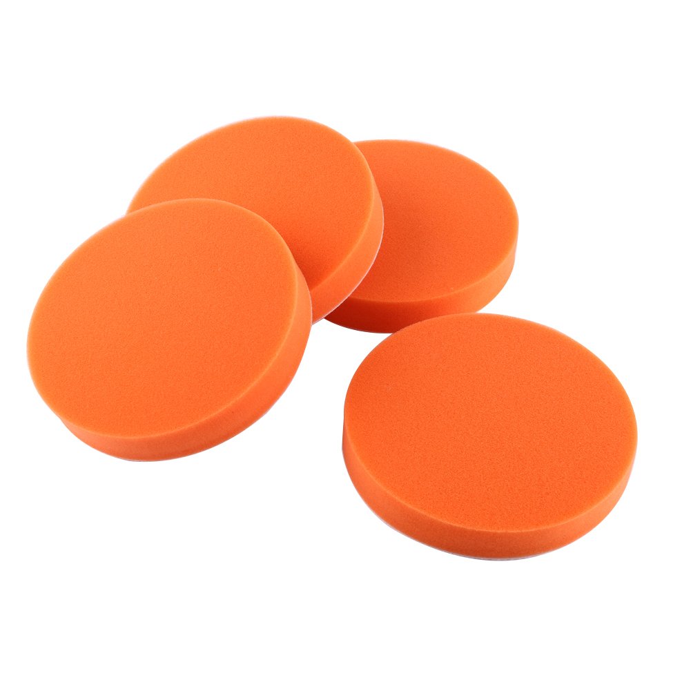 10pcs 6"(150mm) Schwamm Polieren Waxing Pad Kit Tool für Auto Polierer Buffer Orange