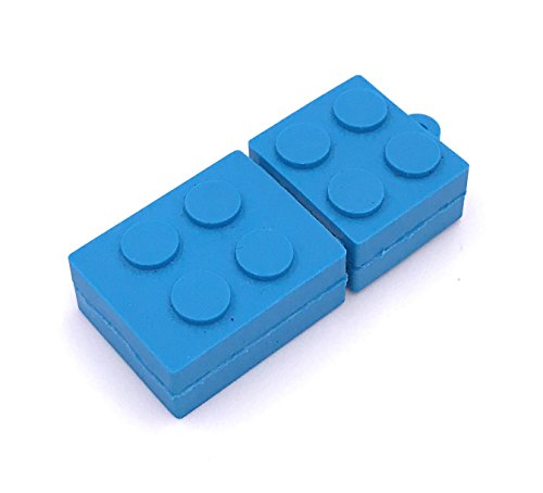 H-Customs Baustein Spielzeug blau USB Stick 8GB 16GB 32GB 64GB 128GB USB 3.0/64 GB