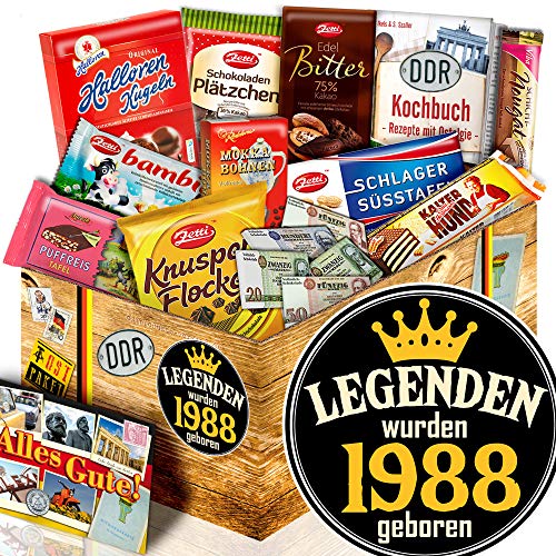 Legenden 1988 / DDR Schokolade Ostpaket / Ehemann Geburtstagsgeschenk