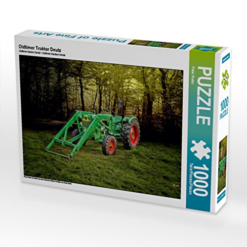 CALVENDO Puzzle Oldtimer Traktor Deutz 1000 Teile Lege-Größe 64 x 48 cm Foto-Puzzle Bild von Peter Roder