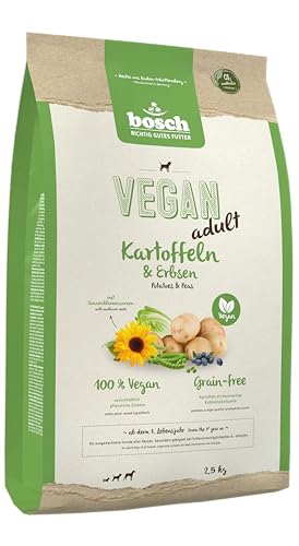 HPC Vegan Adult Kartoffel und Erbsen Hundetrockenfutter Für Ausgewachsene Hunde Aller Rassen Single Protein Grain-Free 1 X 2.5 Kg