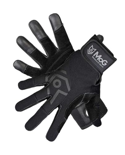 MOG Masters of Gloves Abseil/Rappel 9162 professioneller Abseil-Handschuh, Kletter-Handschuh, taktischer Schutz-Handschuh für Rettungsdienst, Militär, Polizei, Industriekletterer