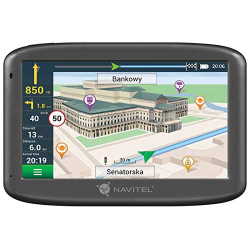 Navitel E505M Navigationssystem Navigationsgerät 5 Zoll Display mit Lifetime Karten Europa mit Magnethalterung