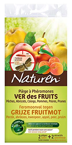 NATUREN 2 PIEGES à PHEROMONES VERS DES FRUITS NPHEFRU