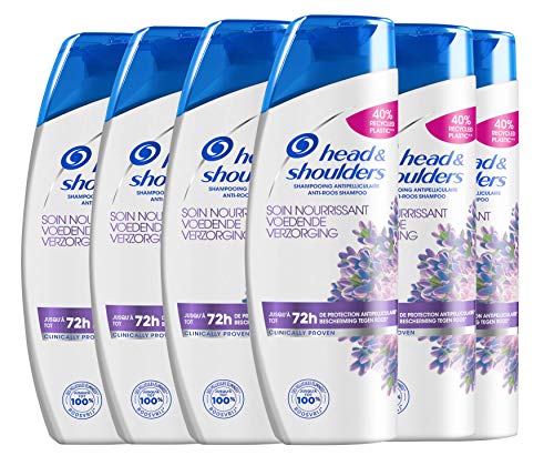 6er Pack - Head & Shoulders Shampoo - Nährende Pflege (Voedende Verzorging) - 285ml