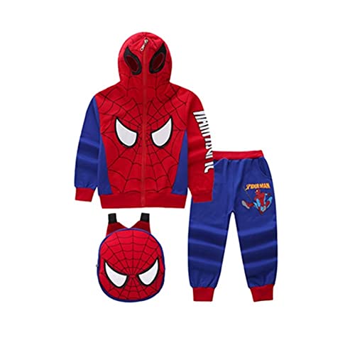 Taenzoess Kinder Bekleidungsset Spiderman Kostüm Baby Junge Kleidung Outfit Kinderanzug