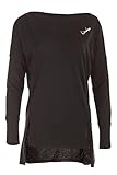 Winshape Damen Ultra leichtes Modal-Longsleeve MCS003 mit verlängertem Rückenteil, Winshape All-Fit Style, Fitness Freizeit Sport Yoga Workout