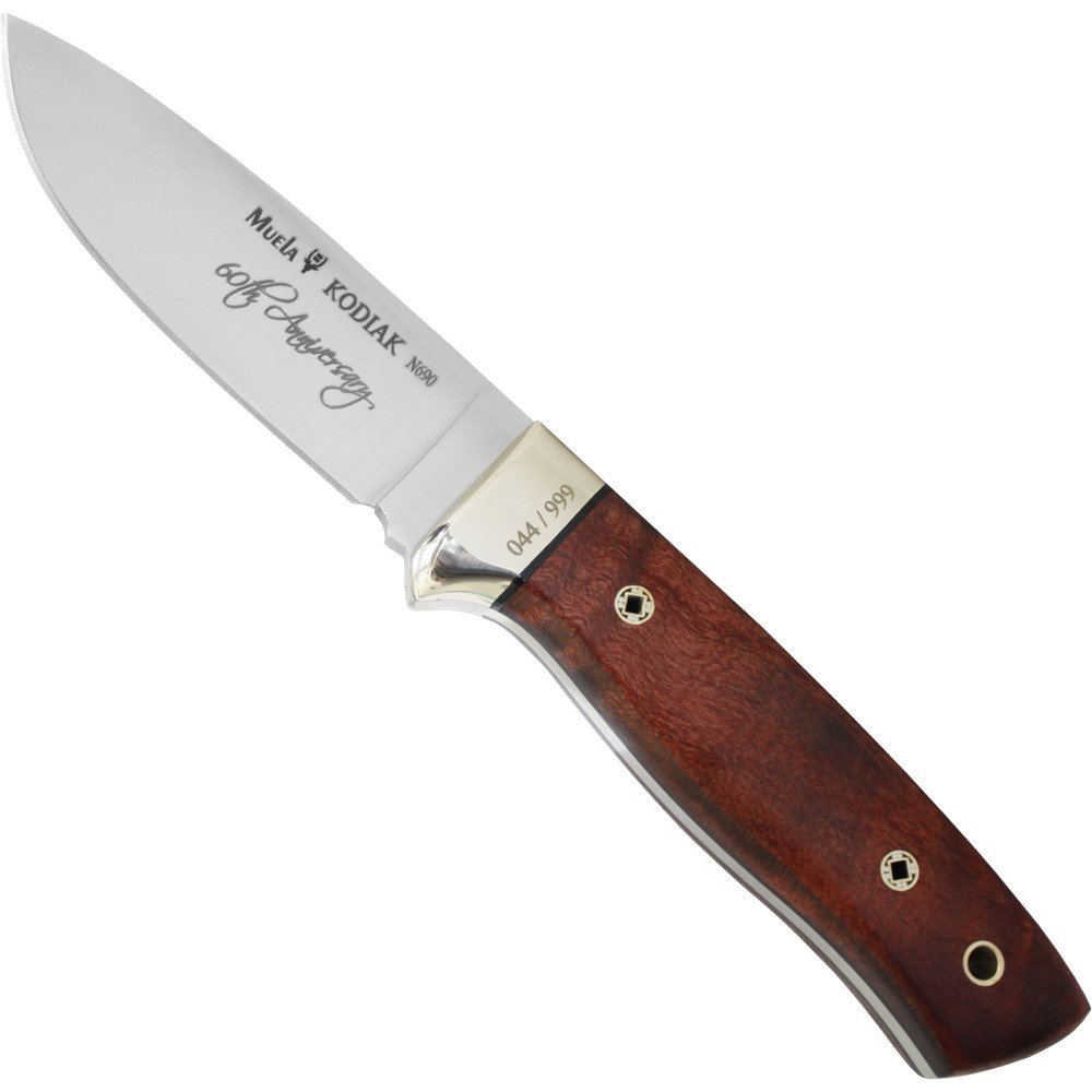 Muela Unisex – Erwachsene Mulea Jubil√§umsmesser Kodiak Messer, Silber, one Size