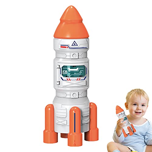 OFFSUM Raumschiff-Spielzeug für Kinder – Rakete für Luft- und Raumfahrt – Spielzeug zum Bauen von Raketen für Kinder ab 3 Jahren, Cipliko Spielzeug
