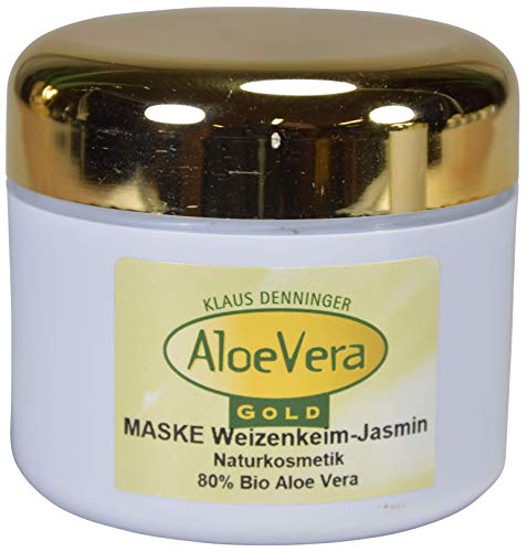 Aloe Vera Gold Creme-Maske Weizenkeim-Jasmin, 100 ml