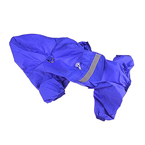 Reflektierender Regenmantel mit Kapuze und Hundekleidung, geeignet für Hunde- und Katzenregenmantel, Hunderegenmantel