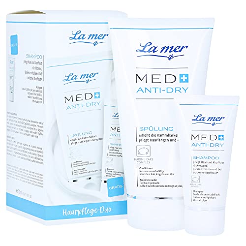 La mer MED+ Anti-Dry Spülung - Bei empfindlicher Kopfhaut - Pflegt Haarlängen und Haarspitzen - Erhöht die Kämmbarkeit - Für einen seidigen Glanz - 150 ml