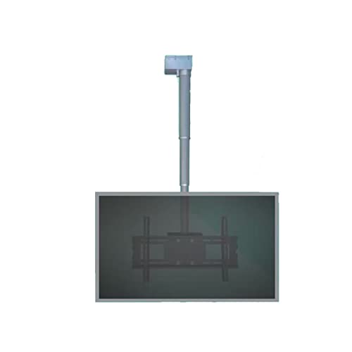 Elektrischer TV-Lift – Decken-TV-Halterung, verstellbare neigbare TV-Deckenhalterung, motorisierte Riser-Halterung mit Fernbedienung, 90° hochklappbar, für 26-70-Zoll-Großbildfernseher