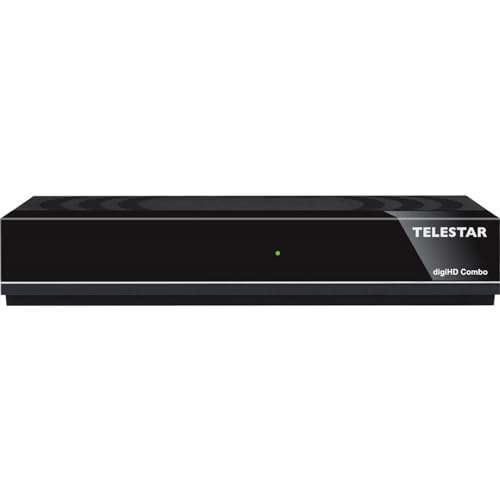 TELESTAR digiHD Combo DVB-C HD / DVB-T2 HD Receiver (HDTV Kabelreceiver, DVB-T2 HD HEVC/H.265, HDMI, USB) Schwarz