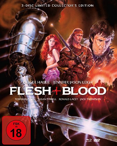Flesh + Blood (Mediabook, 2 DVDs + Blu-ray) [Limited Collector's Edition] [Limited Edition]