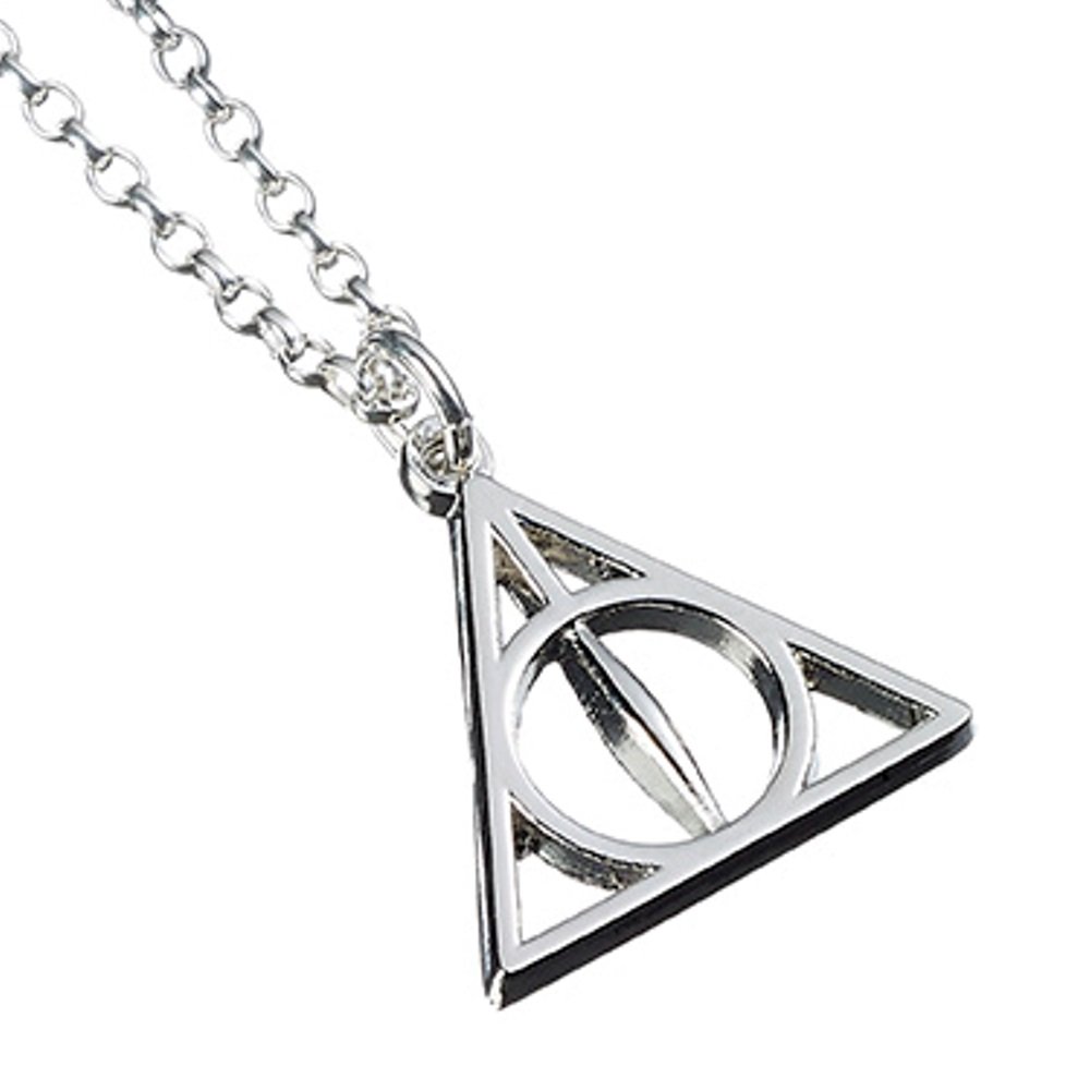 Harry Potter Deathly Hallows Halskette 40-47cm Sterling Silber