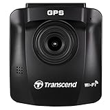 Transcend DrivePro 230Q Dashcam/Autokamera inkl. 32GB Speicherkarte,1080P Full HD Aufnahme, angepasst an deutsche Datenschutzbestimmungen(keine Daueraufnahme),inklusive Saugnapfhalterung,TS-DP230Q-32G