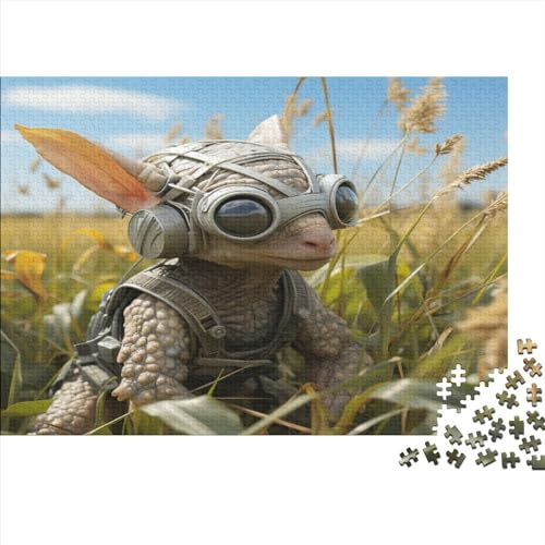 Nerdy Alien Creatures 1000 Teile Gifts Home Decor Puzzle Erwachsene Home Decor Family Challenging Games Educational Game Geburtstag Stress Relief Toy 1000pcs (75x50cm)