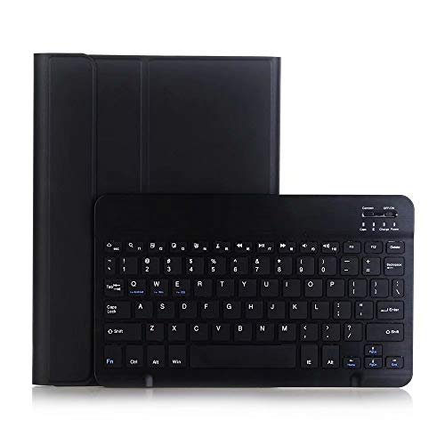 Lobwerk 3in1 Bluetooth Tastatur (Schwarz mit Beleuchtung) + Maus + Cover für Apple iPad iPad Pro 11 2020 11 Zoll Case Schutz Hülle Tasche Keyboard