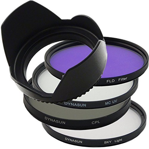 DynaSun C-PL CPL 55mm Pol-Filter +MCUV Filter Multicoated MC UV Skylight FLD Gegenlichtblende 55 mm
