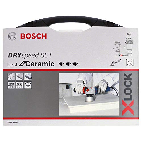 Bosch Accessories 2608599037 Diamant-Trockenbohrer-Set 5teilig 1 St.