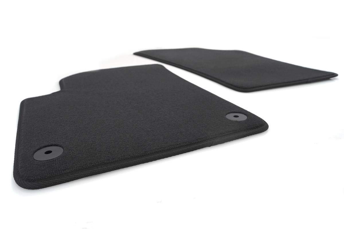 Fußmatten passend Automatten Premium Velours Qualität 2-teilig schwarz