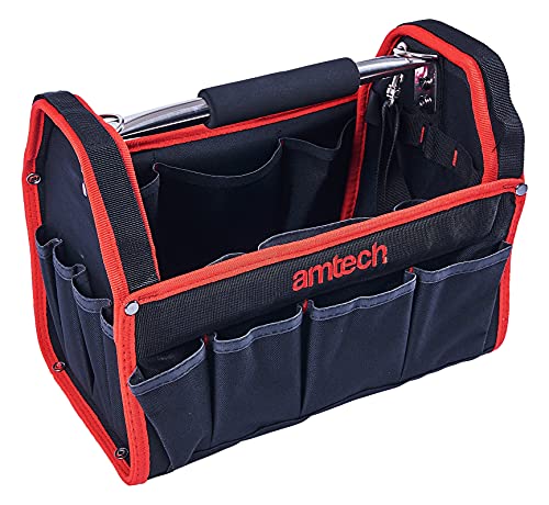 Am-Tech Werkzeugtasche, Tragetasche 33 cm x 18,5 cm x 25 cm