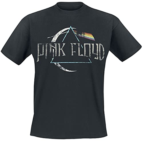 Pink Floyd Logo Männer T-Shirt schwarz 3XL 100% Baumwolle Band-Merch, Bands, Nachhaltigkeit