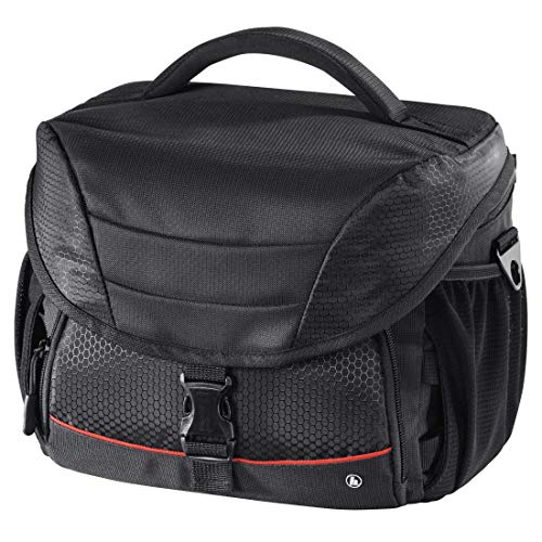 Hama Pittsburgh Schultertasche Schwarz - Kamerataschen/-Koffer (Schultertasche, Jede Marke, Schultergurt, Schwarz)