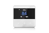 MCO Home Z-Wave Wärmepumpe/Konventionelle Klimaanlage Smart Thermostat, MH-3928